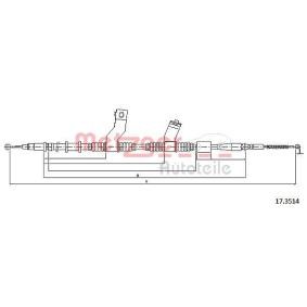 Handbremsseil von METZGER günstig für 26,33 €
