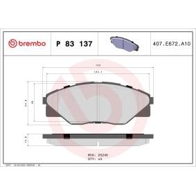 Bremsbeläge von BREMBO