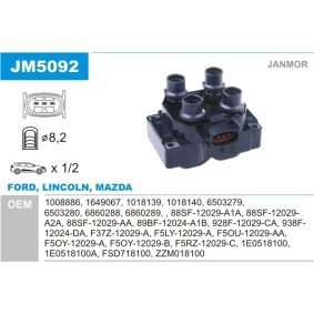 Acquista Bobina d'accensione da JANMOR JM5092 a buon mercato per soli 41,98 €