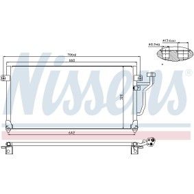 Klimakondensator von NISSENS für LANCER V Station Wagon (CB_W, CD_W) günstig online kaufen