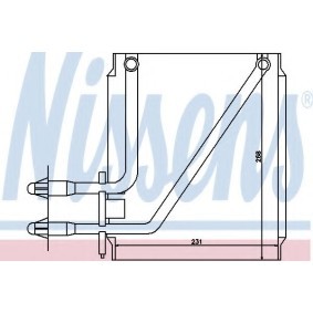 Verdampfer, Klimaanlage 92218