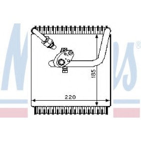Verdampfer, Klimaanlage 92027