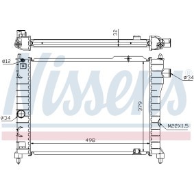 Acquista Radiatore da NISSENS online per Cavalier Mk II CC (J82) a prezzi moderati