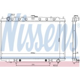 Acquista Radiatore motore da NISSENS 68136 a buon mercato per soli 115,65 €