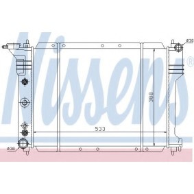 Kühler, Motorkühlung 60976