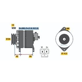 Køb Generator af BOSCH 6 033 GB4 008 til den lave pris 6879,69 DKK