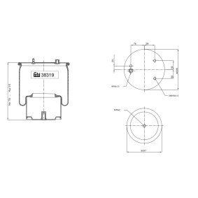 Comprar Fuelle, suspensión neumática de FEBI BILSTEIN 38319 a bajo precio de 85,30 €