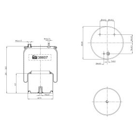 Acquista Soffietto, Sospensione pneumatica da FEBI BILSTEIN 38607 a buon mercato per soli 101,91 €