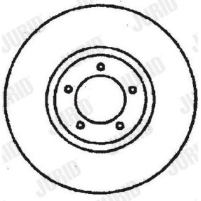 Bremsscheibe 561364J von JURID günstig für 67,34 € online kaufen