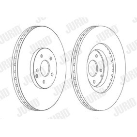Bremsscheibe 562358J von JURID günstig für 118,03 € online kaufen