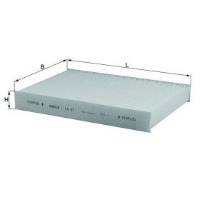 Compre Filtro, ar do habitáculo da KNECHT LA 87 a um preço baixo por 16,60 €
