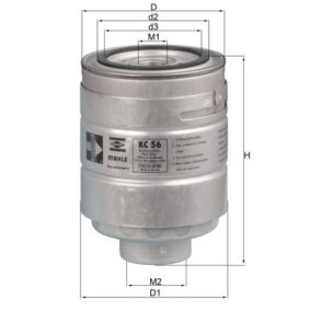 Kraftstofffilter KC 56 von KNECHT günstig für 21,45 € online kaufen