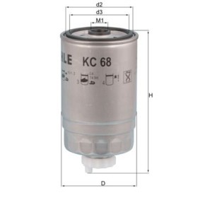 Kraftstofffilter KC 68 von KNECHT günstig für 14,74 € online kaufen
