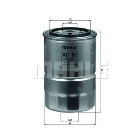 Achetez des Filtre à carburant KNECHT KC 82 à prix pour 16,34 €