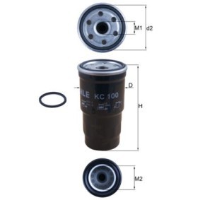 Kraftstofffilter KC 100D von KNECHT günstig für 23,71 € online kaufen