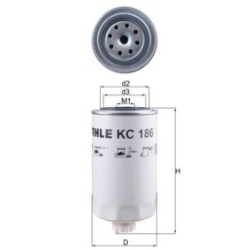 Kraftstofffilter KC 186 von KNECHT günstig für 19,39 € online kaufen