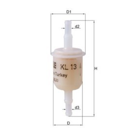 Compre Filtro de combustível da KNECHT KL 13 OF a um preço baixo por 2,24 €
