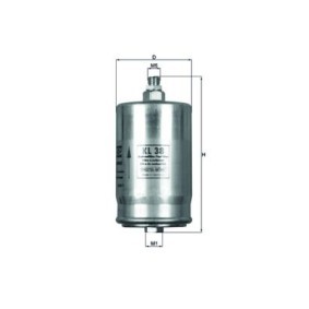 Comprar Filtro combustible de KNECHT KL 38 a bajo precio de 35,26 €