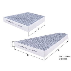 Compre Filtro, ar do habitáculo da KNECHT LAK 225/S a um preço baixo por 55,43 €