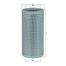Luftfilter LX 502 von KNECHT günstig für 16,29 € online kaufen
