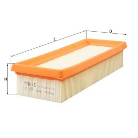 Luftfilter LX 580 von KNECHT günstig für 10,35 € online kaufen