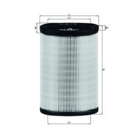 Luftfilter LX 597 von KNECHT günstig für 19,69 € online kaufen