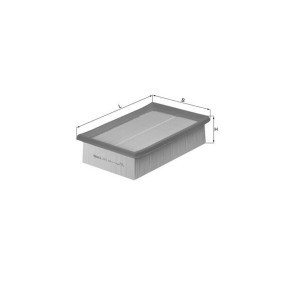 Luftfilter LX 618 von KNECHT günstig für 12,35 € online kaufen