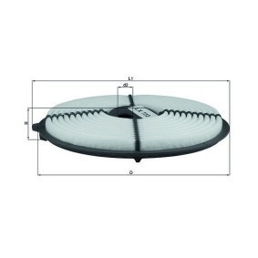 Luftfilter LX 733 von KNECHT günstig für 7,46 € online kaufen