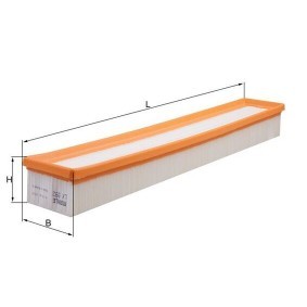 Luftfilter LX 992 von KNECHT günstig für 22,10 € online kaufen