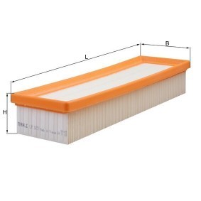 Luftfilter LX 1451 von KNECHT günstig für 15,25 € online kaufen