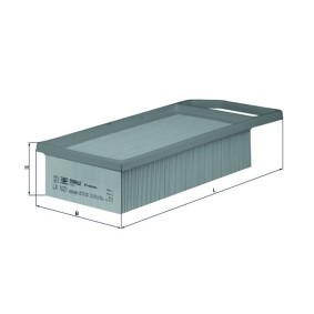 Luftfilter für CITROËN von KNECHT