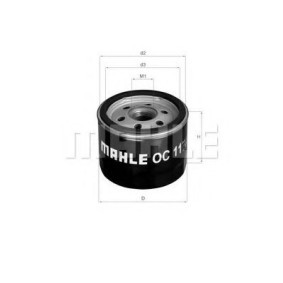 Compre Filtro de óleo da KNECHT OC 11 a um preço baixo por 4,94 €