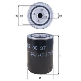 Ölfilter OC 37 von KNECHT günstig für 13,51 € online kaufen