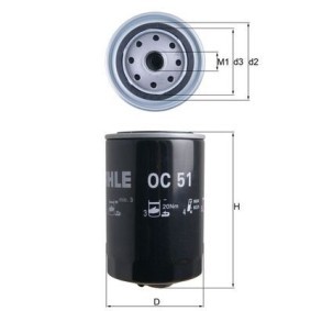 Ölfilter für ROVER von KNECHT