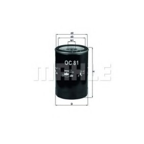 Ölfilter OC 81
