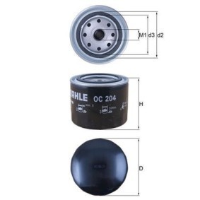 Ölfilter OC 204 von KNECHT günstig für 8,77 € online kaufen