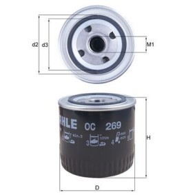 Ölfilter OC 269 von KNECHT günstig für 11,73 € online kaufen