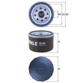 Ölfilter OC 467 von KNECHT günstig für 8,82 € online kaufen