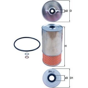 Comprar Filtro de aceite de KNECHT OX 78D a bajo precio de 6,96 €