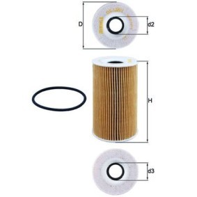 Ölfilter OX 128/1D von KNECHT günstig für 39,34 € online kaufen