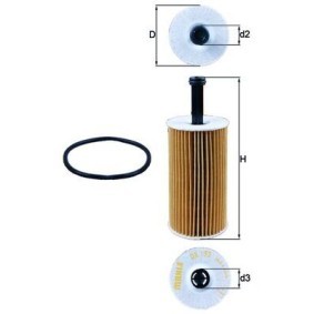 Ölfilter OX 193D für MAYBACH