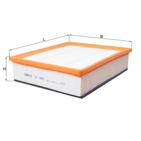 Luftfilter LX 1605 von KNECHT günstig für 22,45 € online kaufen