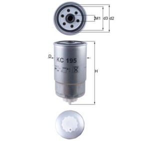 Compre Filtro de combustível da KNECHT KC 195 a um preço baixo por 32,03 €