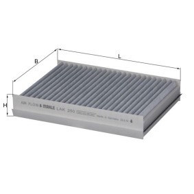 Compre Filtro, ar do habitáculo da KNECHT LAK 250 a um preço baixo por 21,57 €