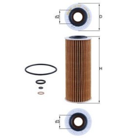 Ölfilter OX 368D1 von KNECHT günstig für 15,04 € online kaufen