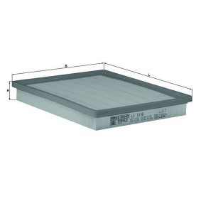 Luftfilter LX 1816 von KNECHT günstig für 19,74 € online kaufen