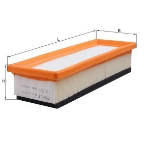Luftfilter LX 1827 von KNECHT günstig für 25,16 € online kaufen