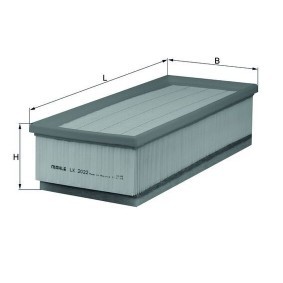 Luftfilter für CITROËN von KNECHT