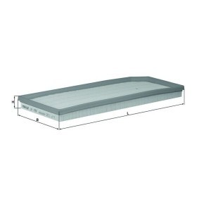 Luftfilter für SEAT von KNECHT