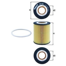 Ölfilter OX 433D von KNECHT günstig für 13,26 € online kaufen